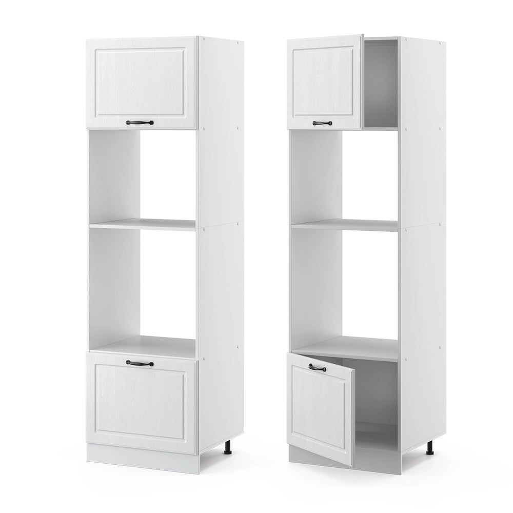 Vicco Set mobili bagno Bianco casa di campagna 60 cm