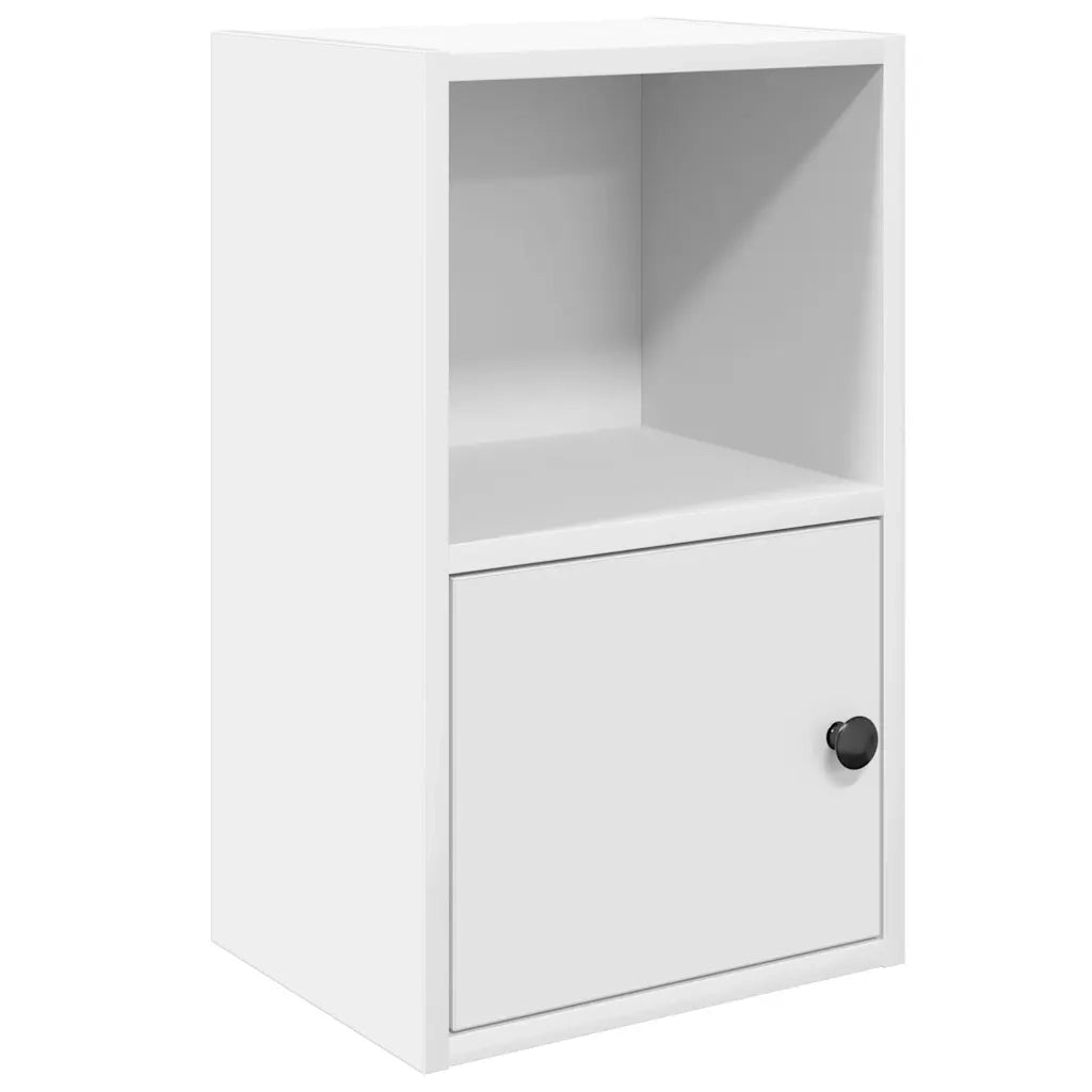 vidaXL Libreria Bianca 31x24x52 cm in Legno Multistrato