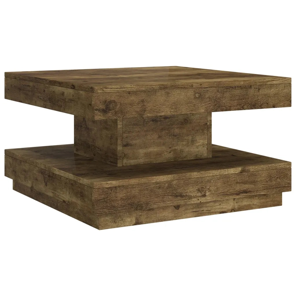 Tavolino da salotto | Tavolino da caff¨¨ | Tavolino da Soggiorno Marrone Scuro 60x60x35 cm in MDF