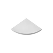 MENSOLA IN TRUCIOLARE AD ANGOLO 'ECOPAN ANGOLO' 25 x 25 x 1,8 - bianca- 5 pezzi