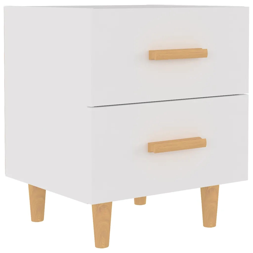 Comodino Bianco 40x35x47,5 cm cod mxl 30861