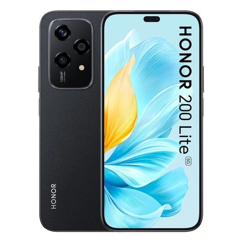 Honor 200 lite 5g tim midnight black 6.7 8gb/256gb - HO200LITEN-TIM