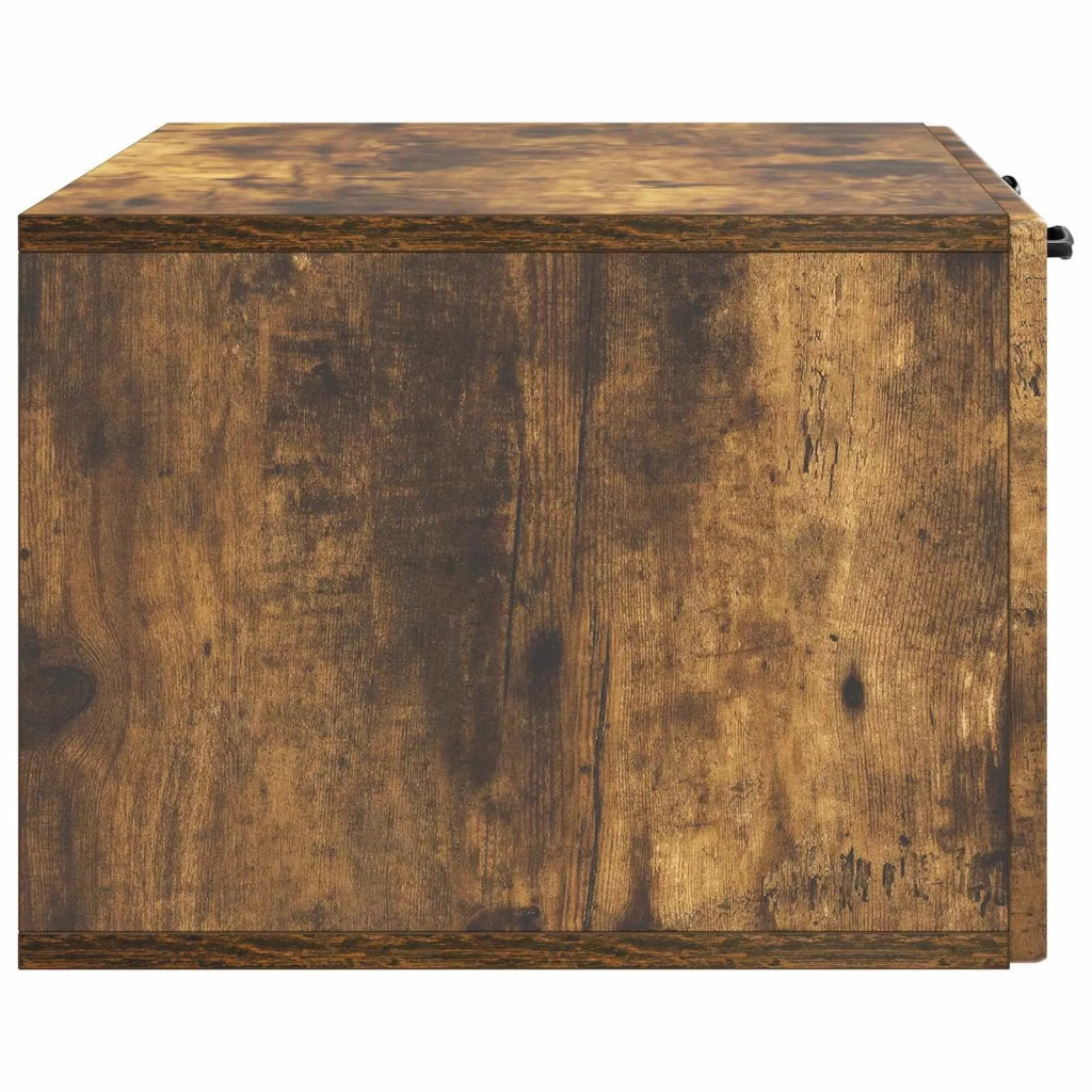 Mobile Porta TV da Muro Rovere Fumo 78,5 x 41 x 30 cm