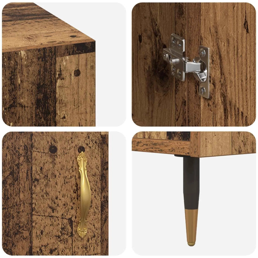 Scrivania Legno vecchio 140 x 50 x 75 cm Legno multistrato