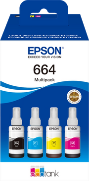 Epson 664 EcoTank 4-colour Multipack
