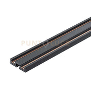 GBIN30- SISTEMA BINARIO MODULARE ELETTRICO-MECCANICO 48V DOPPIA PISTA SEZIONABILE DA SUPERFICIE MT2 NERO PIU TAPPI
