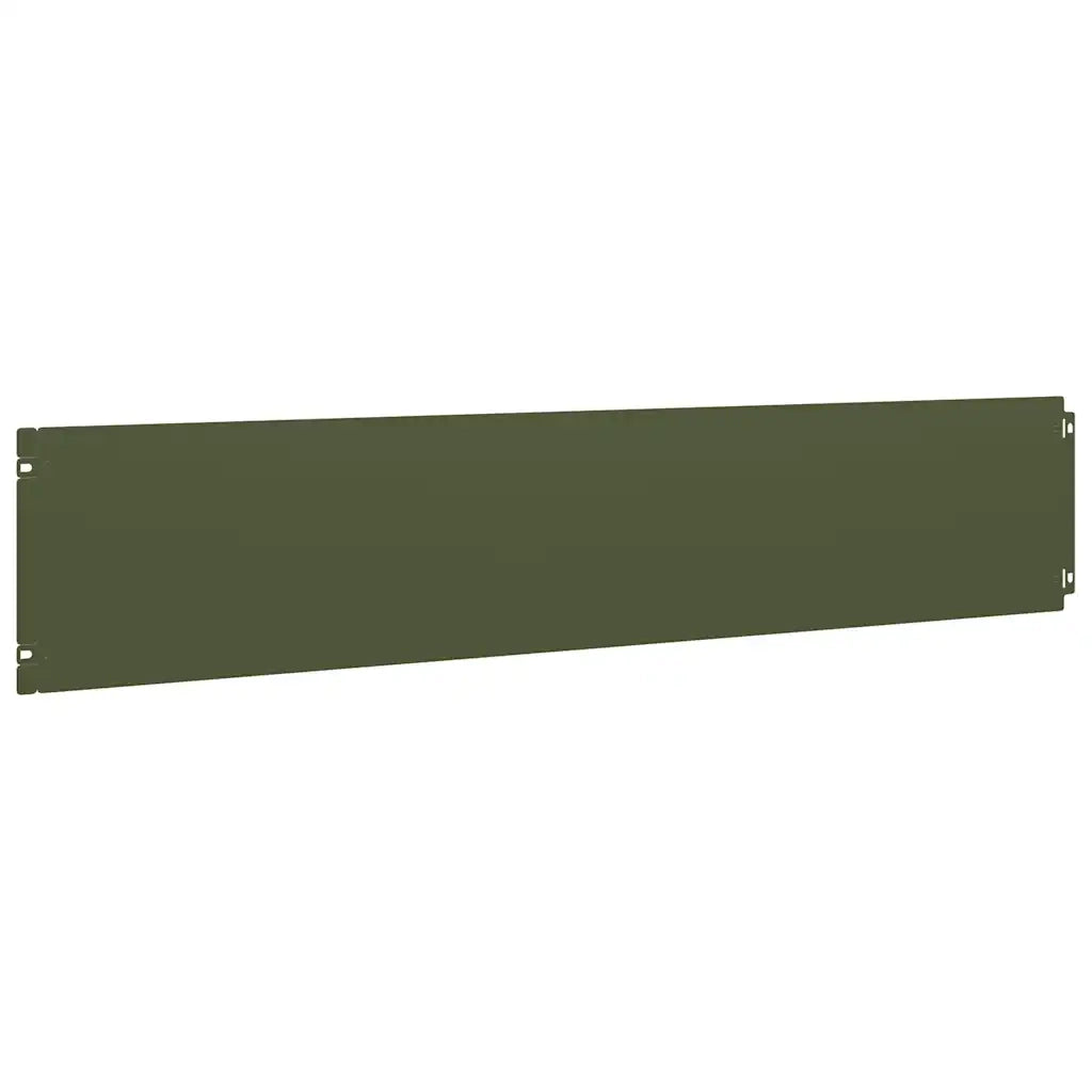 Bordura per Prato 10 pz 20 x 103 cm Acciaio laminato a freddo 860157
