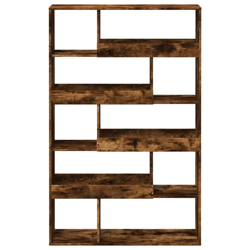 Libreria Rovere Fumo 100x33x156,5 cm in Truciolato 3309343