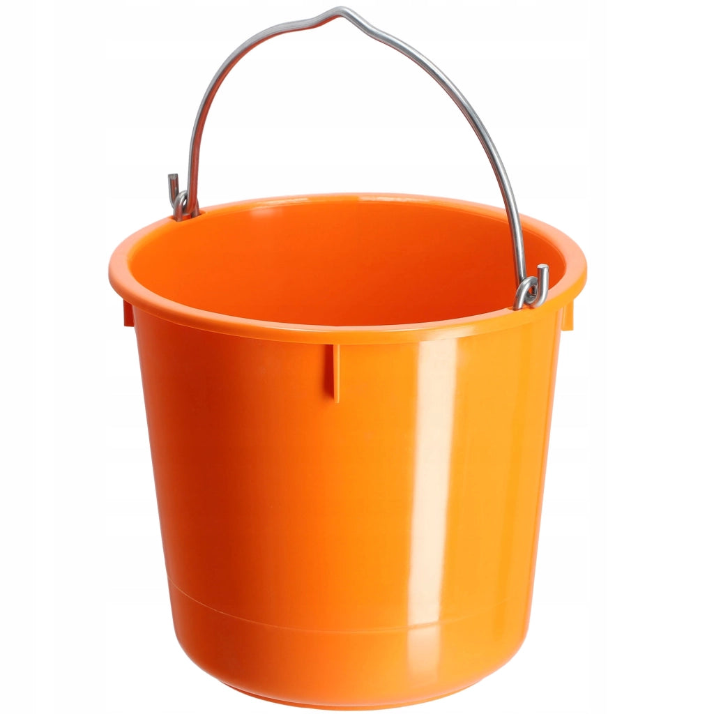 Secchio da costruzione KADAX 12L in plastica resistente per uso domestico e giardinaggio, ideale per malta.