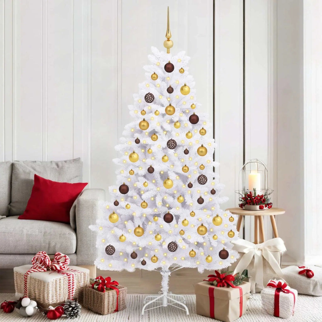 Albero di Natale artificiale Bianco 90 x 90 x 180 cm