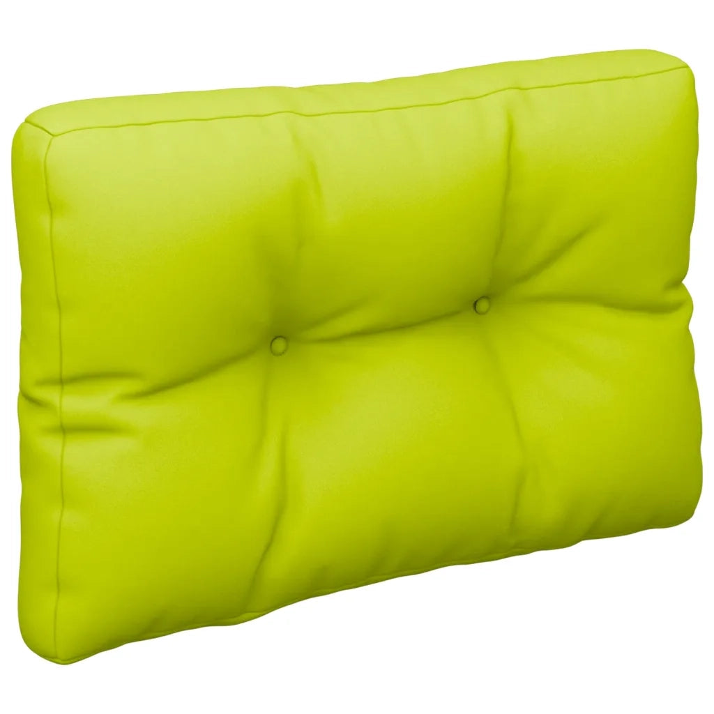 Cuscini per Divani in Pallet 2 pz Verde Intenso in Tessuto 360678