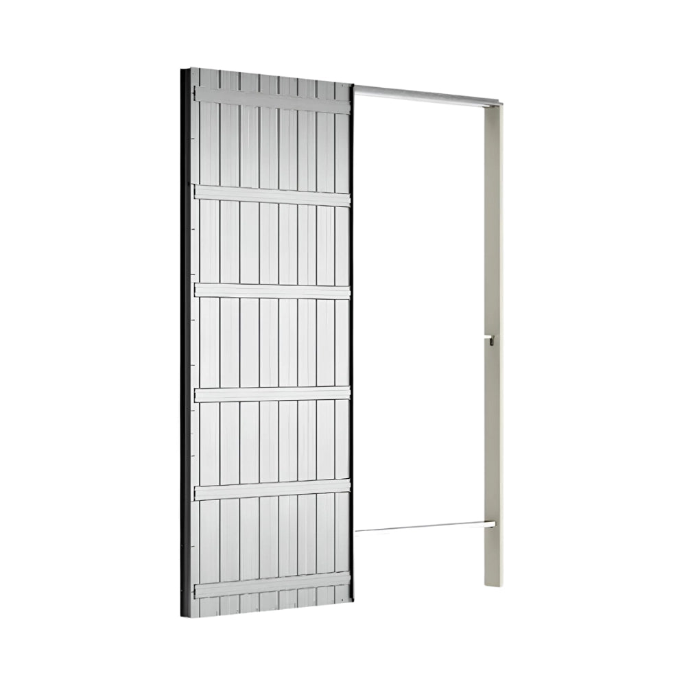 Controtelaio interni porta scorrevole anta singola cartongesso logika ermetika *** misure 80 x 210 cm, confezione 1