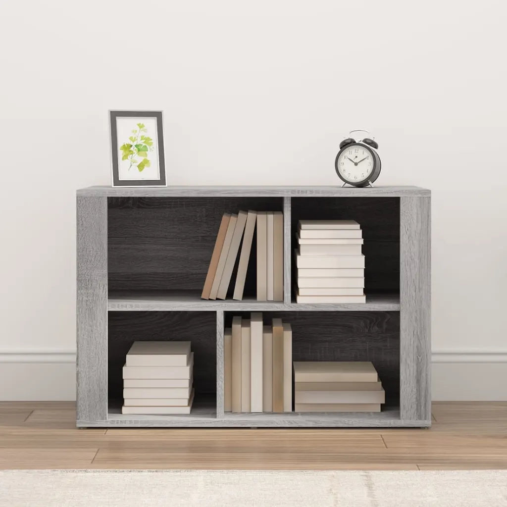 Credenza-Buffet-Armadio da cucina Grigio Sonoma 80x30x54 cm in Legno Multistrato