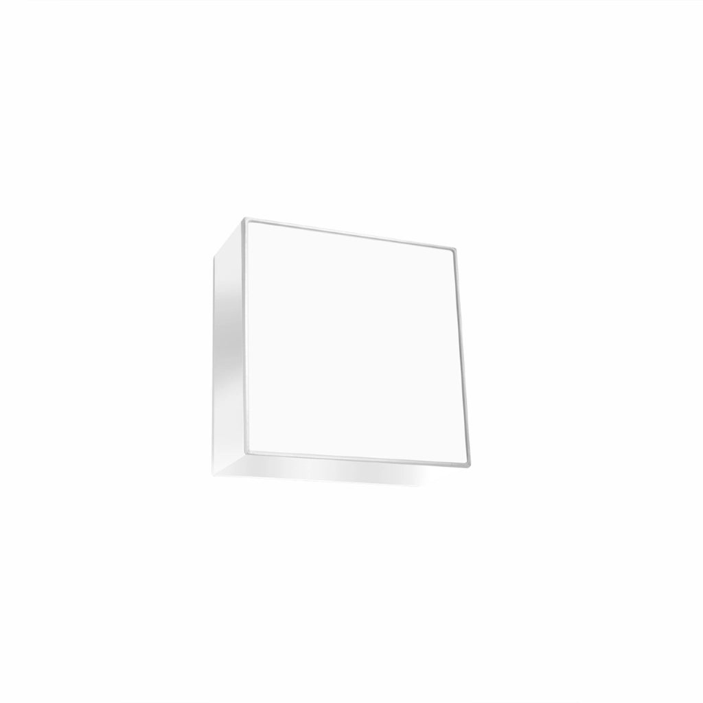 Plafoniera quadrata bianca 25 cm ANUBIS Pure Lume E27