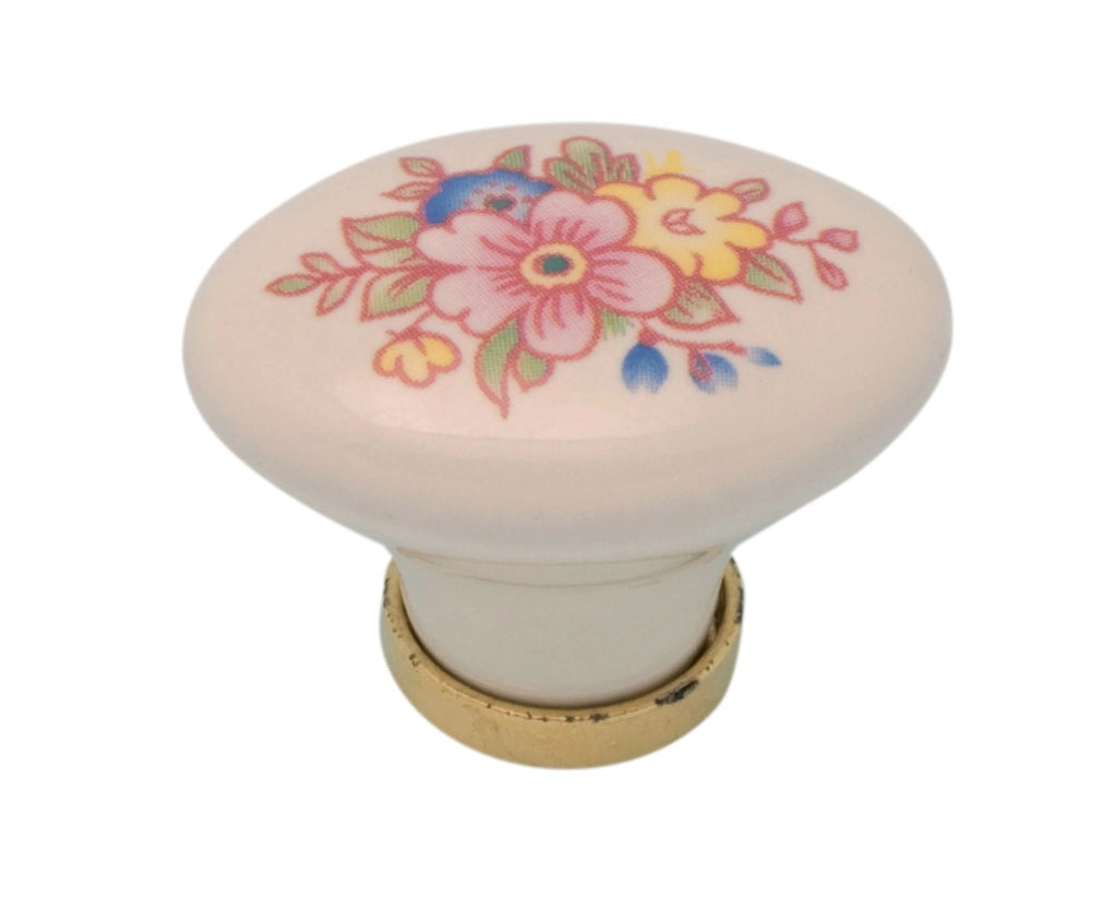 POMOLO PORCELLANA OVALE C/BASE F/15 24X34X25 MM**- 25,0 pz