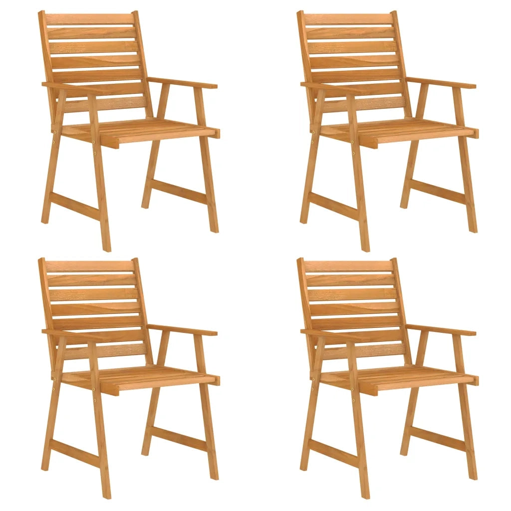 Set da Pranzo da Giardino 5 pz in Legno Massello di Acacia 3057843