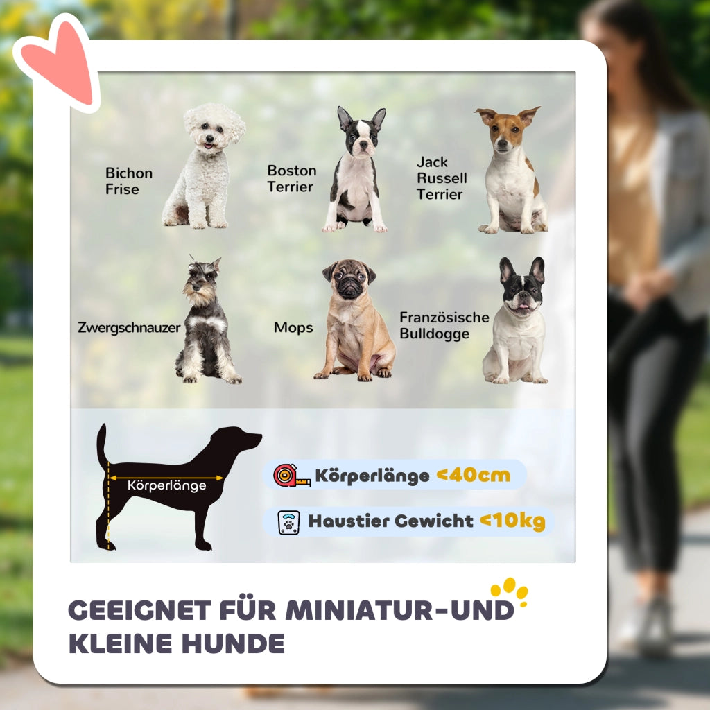 Carrello per Cani Pieghevole con Cestino ¨C zephmum ¨C Nero Verde Scuro Bianco 81x58x97.5cm