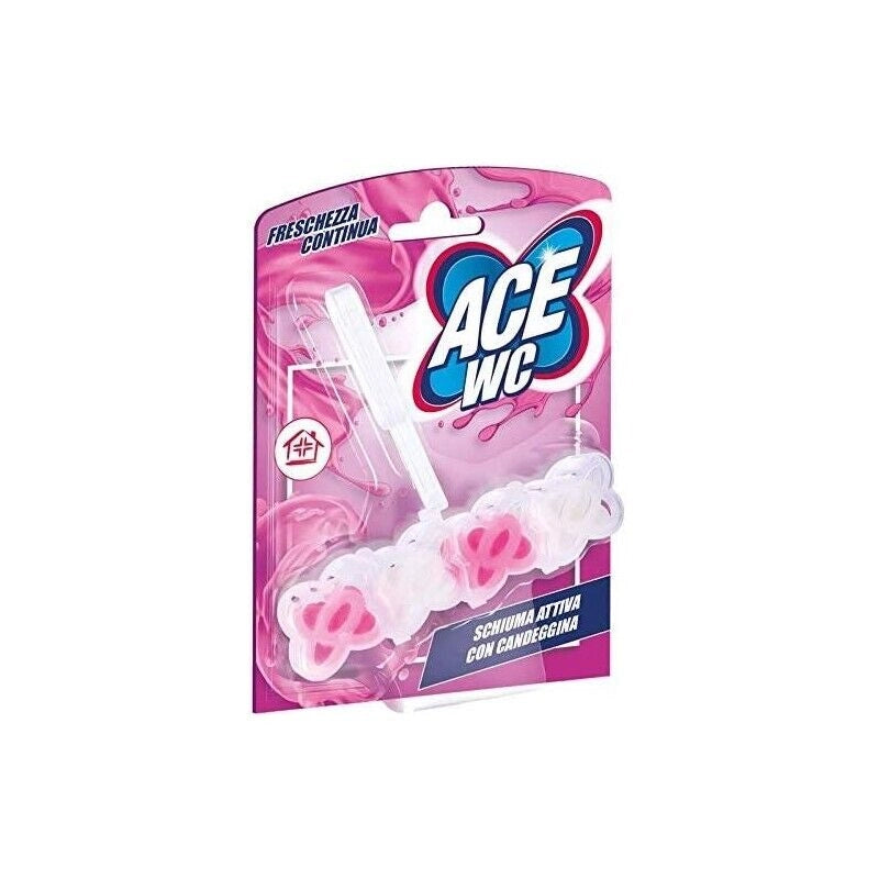 ACE TAVOLETTA PER WC CON CANDEGGINA E SCHIUMA ATTIVA FRESCHEZZA CONTINUA