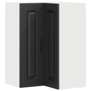 Mobile da cucina con vani contenitori moderni design pulito 57 x 57 x 80 cm legno composito nero 02_0053754