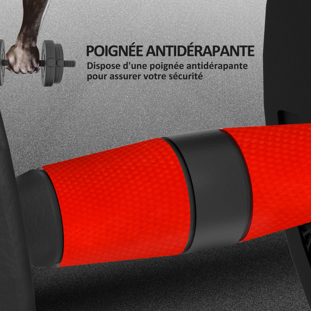 Set Manubri Regolabili 15 Kg 2 in 1 con Bilanciere ¨C Xylo ¨C Pesi Componibili per Allenamento