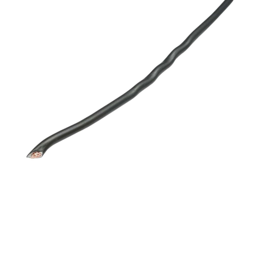 Cavo elettrico in rame 2,5mm nero MYF H07V-K, isolamento in PVC 450/750V 100m/rotolo
