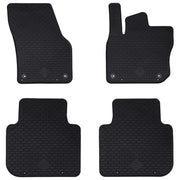 Tappetino per Auto 4 pcs Nero adatto per Škoda KODIAQ TDI 2024- 42029098