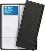 Libretto per 256 biglietti - Contenitore Nero - Conservazione e Risparmio di Spazio - Fili per Biglietti - Libretto per Biglietti per Ufficio.
