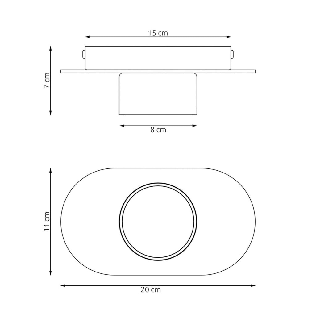 Lampada da soffitto Diaz in acciaio nero e legno