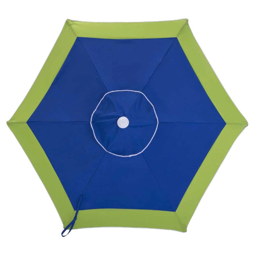 Ombrellone Mare Spiaggia Giardino Acciaio Grande 210cm con Custodia Bicolore