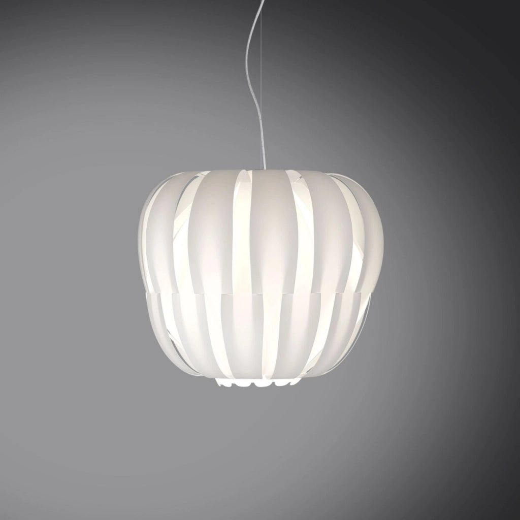 Sospensione 3 Luci in Metallo Cromato Cm. 75 x 60h