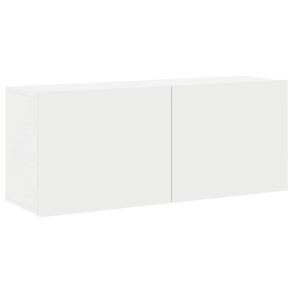 Mobile TV a Parete Bianco 100x30x41 cm 836966
