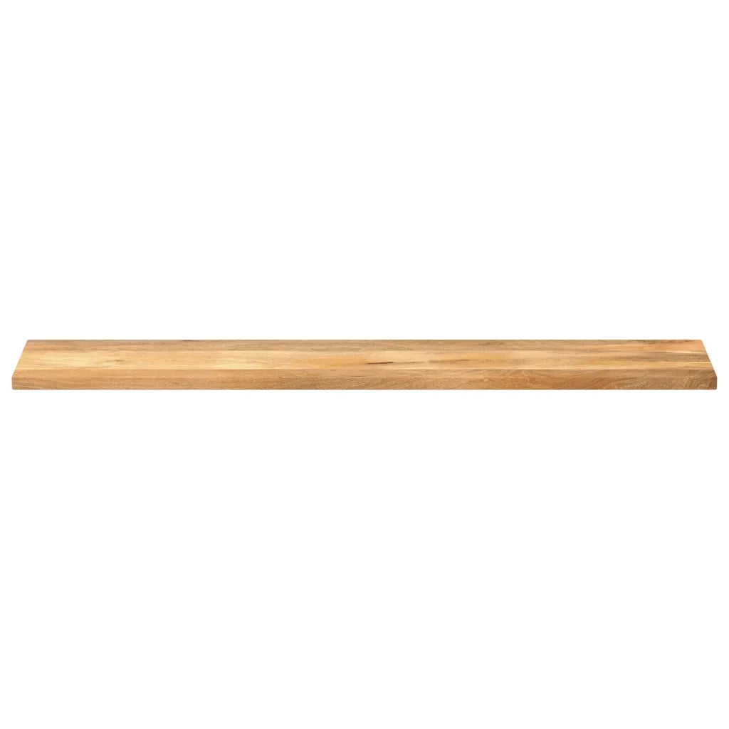 Piano per Tavolo 140x30x3,8cm Rettangolare Legno Massello Mango 371506
