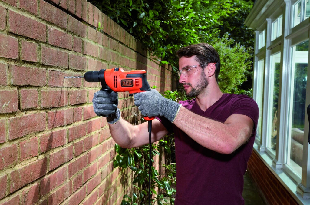Black+Decker TRAPANO A PERCUSSIONE BEH200-QS 500 W