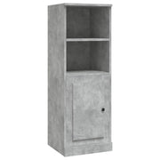 Buffet credenza cassettiera mobiletto mobile contenitore organizer per cucina soggiorno salotto alto 36 x 35,5 x 103,5 cm legno ingegnerizzato grigio 02_0034430