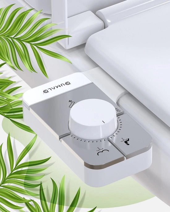 Bidet Portatile con Doppia Testa a Getto - Aspersore Acquatico Non Elettrico per Ottima Igiene