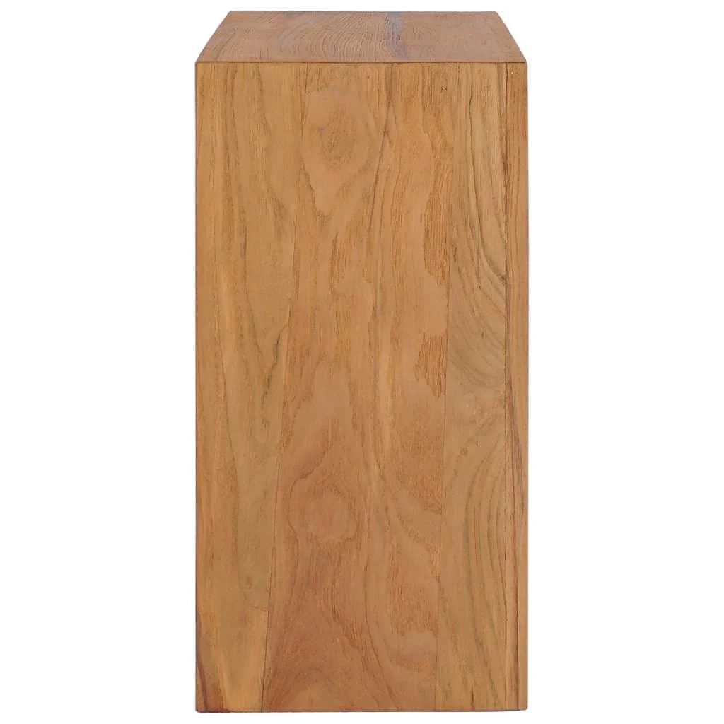 Buffet credenza mobile consolle unità contenitore 80 cm legno massello di teak 4402220