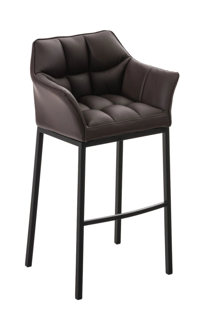 Sgabello bar Damaso B con telaio a 4 piedi 4