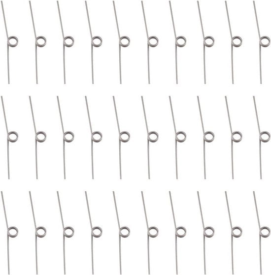 Torsione per fili 1,2 mm - Set di 30 pezzi - Torsione per assorbimento di tensione per lavorazione del legno, mobili, riparazione