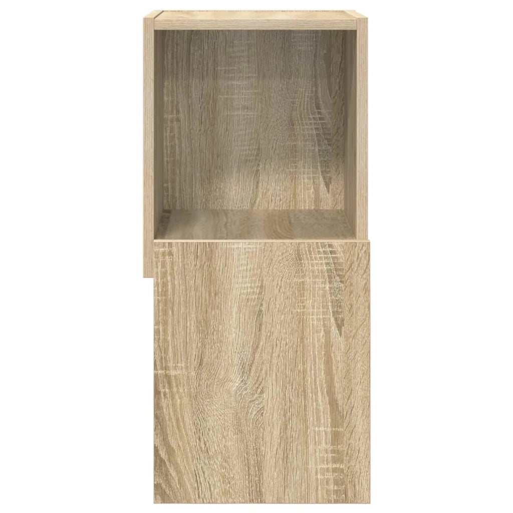 Mobile angolare Rovere Sonoma 30,5x30x65cm Legno multistrato