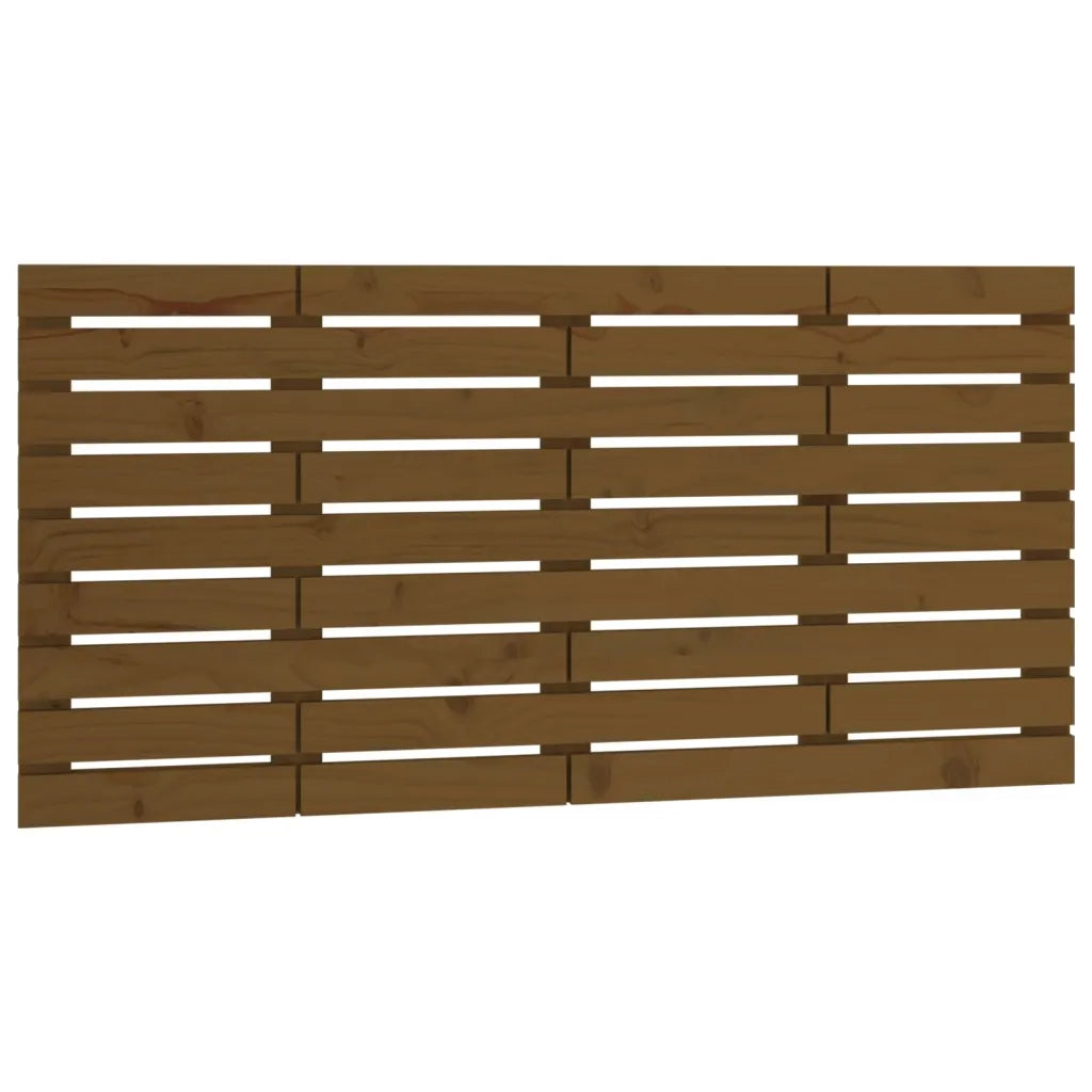 Testiera da Parete Ambra 156x3x63 cm in Legno Massello di Pino 824741