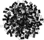 150 pezzi di Clip Foldback 15mm in metallo per uso ufficio