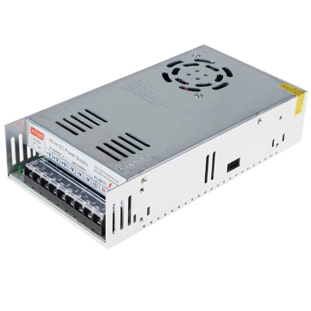 Trade Shop - Alimentatore 30a 12v Striscia Led Trasformatore 30 Ampere Stabilizzato 220v 360w -