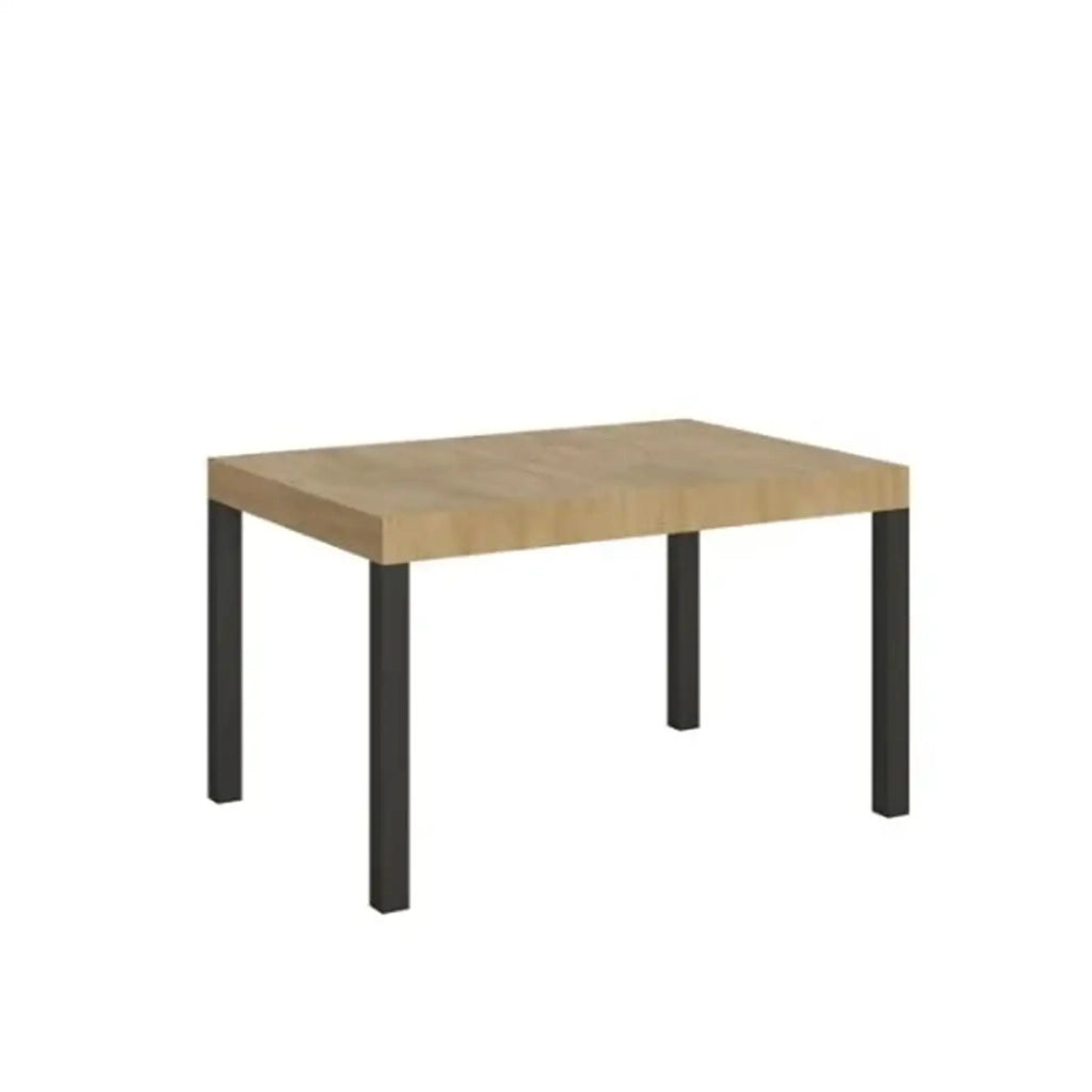 Tavolo allungabile 120/224x90 cm Everyday colore quercia natura gambe antracite