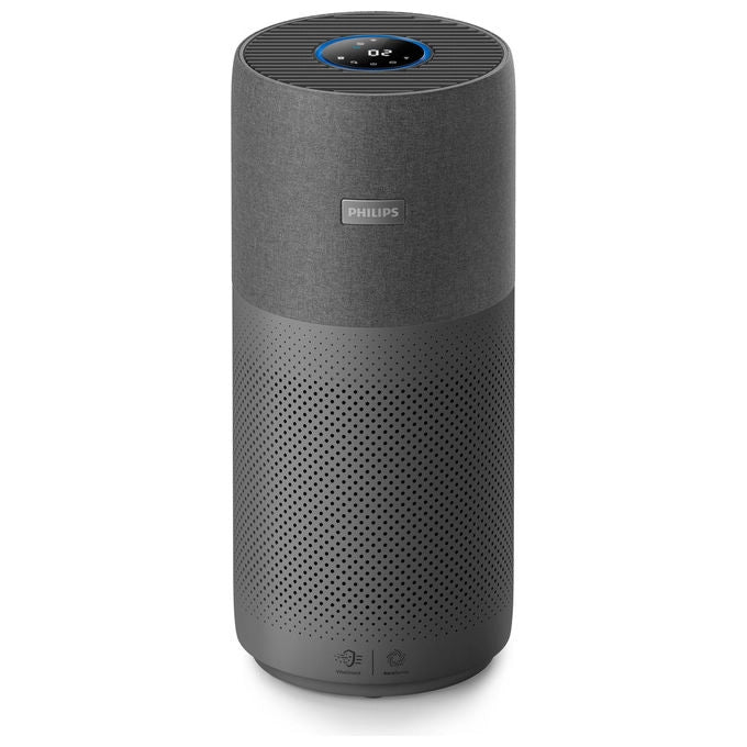 Philips, Purificatore d'aria per grandi ambienti AC3039-10, Nero-Grigio, 400 m³-h