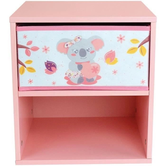 CALLY MIMI KOALA Comodino con cassetto  36 x 33 x 30 cm per bambini