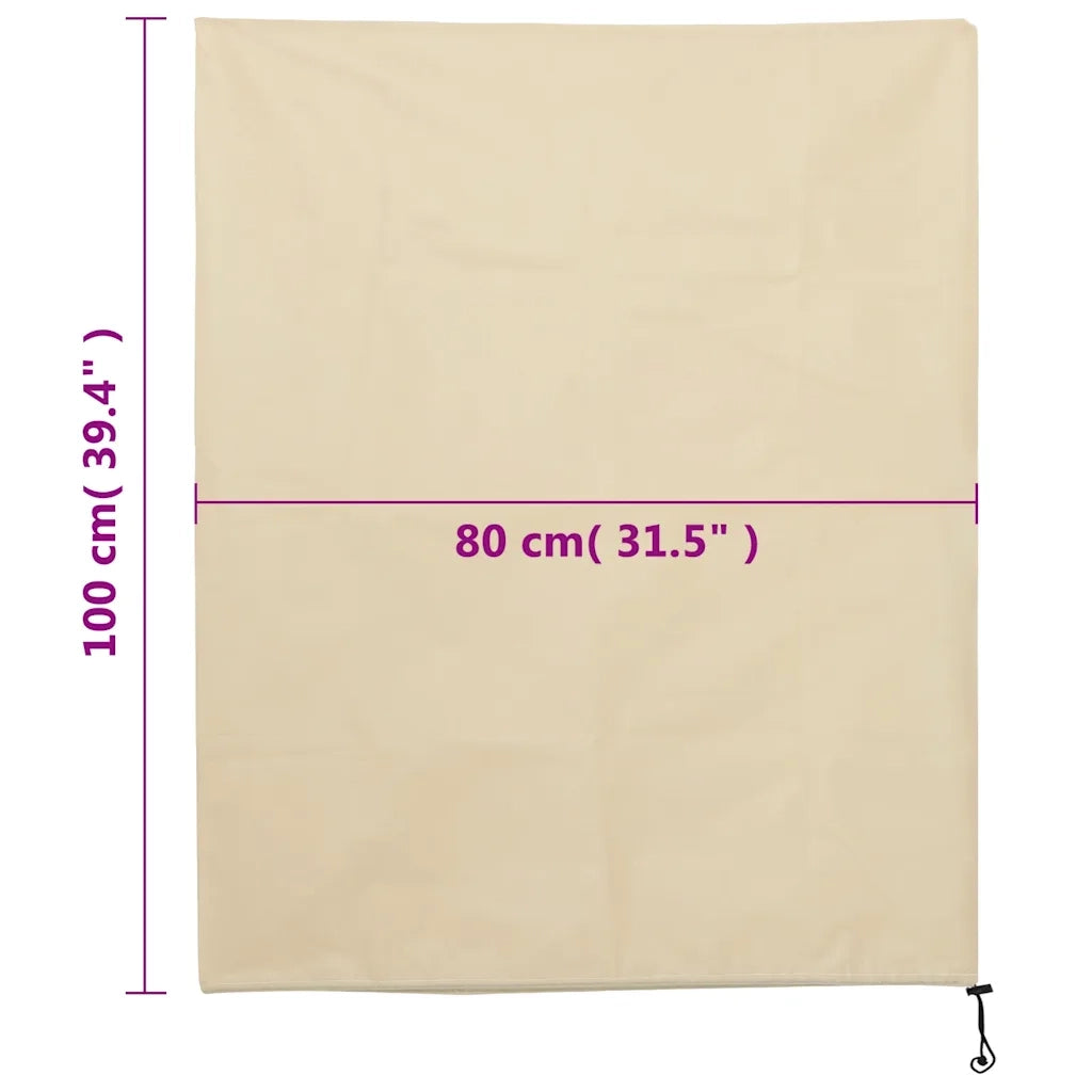 Coperture con Coulisse per Piante 4pz 70 g/m² 0,8x1 m 364874