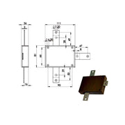 Deviatore Quintuplice 140/40 Moia