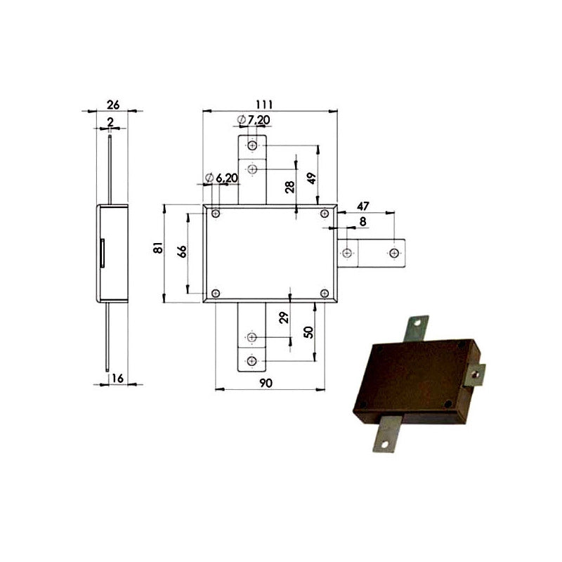 Deviatore Quintuplice 140/40 Moia