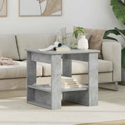 Tavolino da salotto Grigio cemento 51 x 50 x 50 cm 8000199