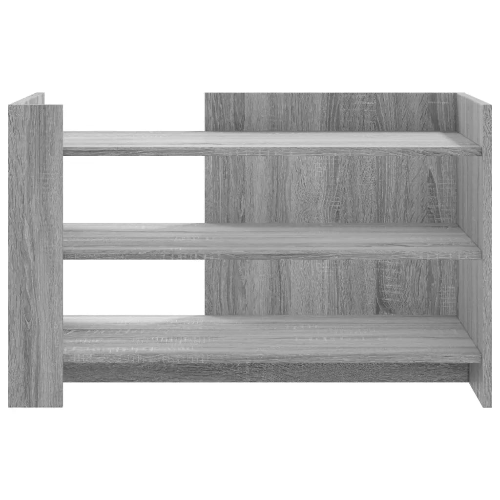 Tavolino Salotto Grigio Sonoma 80x50x50 cm Legno Multistrato 848344